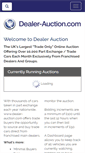 Mobile Screenshot of dealer-auction.com